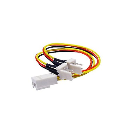 ISTARUSA 3Pin Female To Two 3Pin Male Y-Cable ATC-Y-FAN3P